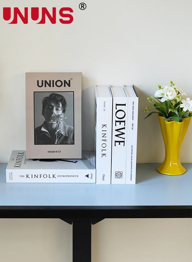 UNUNS 5 Pcs Decorative Books,Fake Books For Home Decor,Aesthetic Books For Room Decor,Coffee Table,Living Room,Preppy,Book Shelf,Shelf Decor,Designer Books Decor Set - Image 2